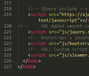 Code Snippit